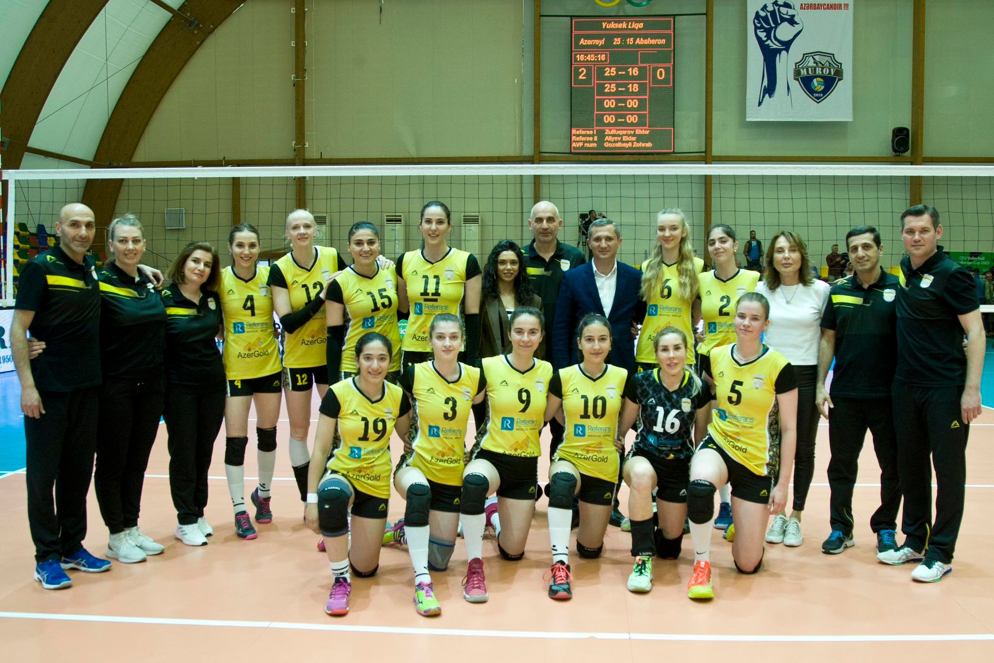 Azerreyl 2022-2023 mösümünün Azərbaycan Yüksək Liqasında ölkə çempionu oldu !