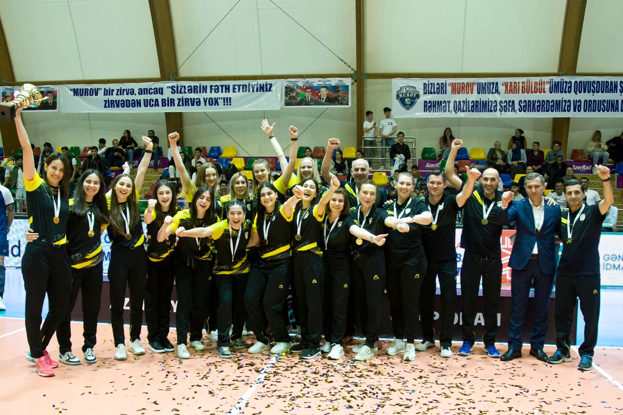 AZERREYL QIZIL MEDALIN SAHİBİ OLDU !!!
